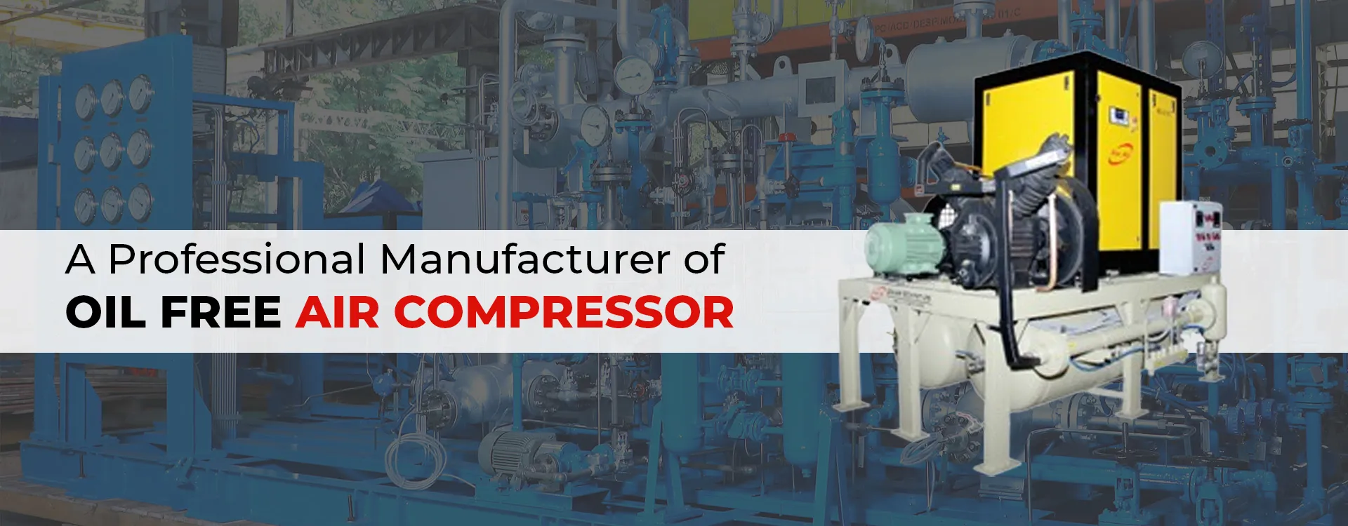Air Compressors exporter in India