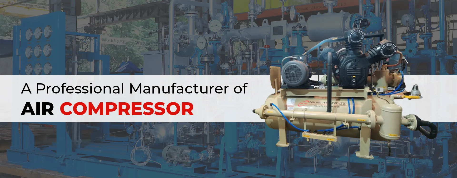 Air Compressors exporter & supplier in India